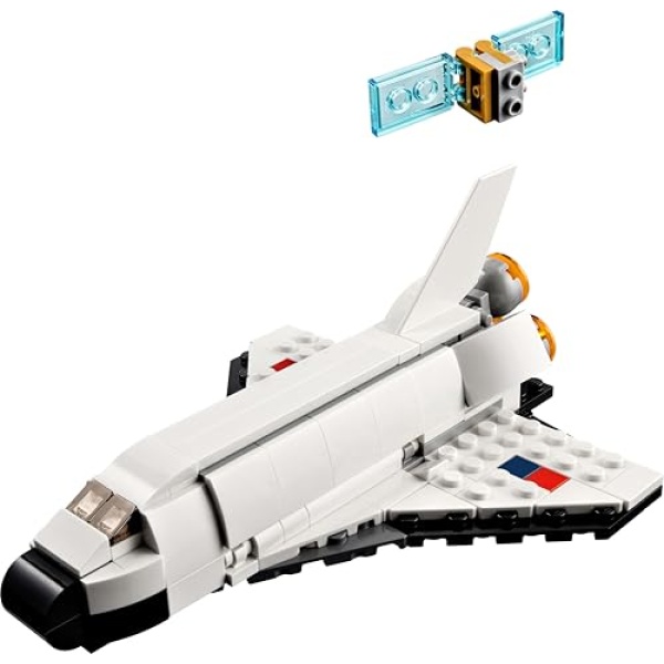 LEGO Creator 3 in 1 Space Shuttle & Spaceship Toys 31134 - Image 3