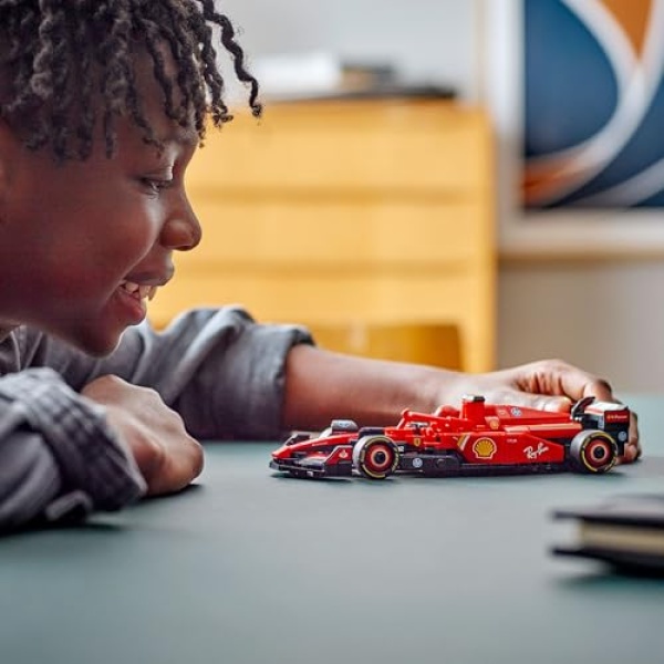 LEGO Speed Champions Ferrari SF-24 F1 Race Car Toy 77242 - Image 5