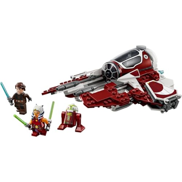 LEGO Star Wars Ahsoka's Jedi Interceptor Building Toy 75401