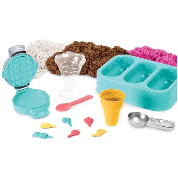 Kinetic Sand Ice Cream Treats Playset - Image 3
