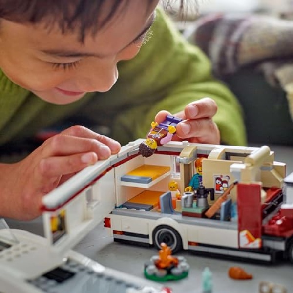 LEGO City Holiday Adventure Camper Van Toy Vehicle Set 60454 - Image 5