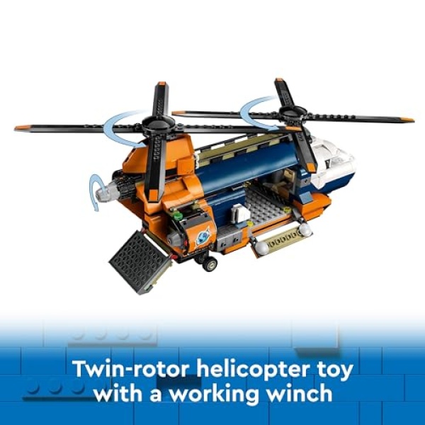 LEGO City Jungle Explorer Helicopter at Base Camp Set 60437 - Image 2