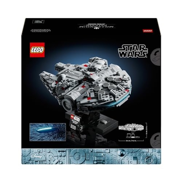 LEGO Star Wars Millennium Falcon Model Set for Adults 75375 - Image 8
