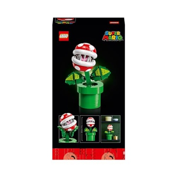 LEGO Super Mario Piranha Plant Figure Set for Adults 71426 - Image 6