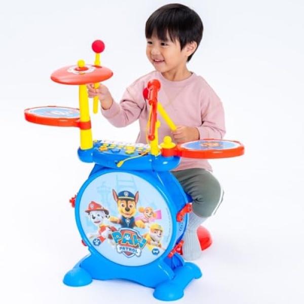 PAW Patrol Lexibook Complete Electronic Drum Kit - Image 8
