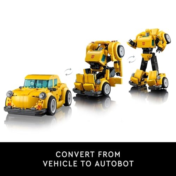 LEGO Icons Transformers Bumblebee Model Set for Adults 10338 - Image 2