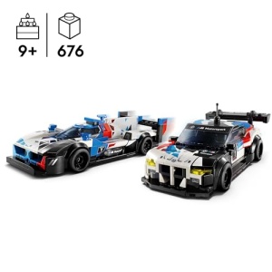 LEGO Speed Champions BMW M4 GT3 & BMW M Hybrid V8 Cars 76922