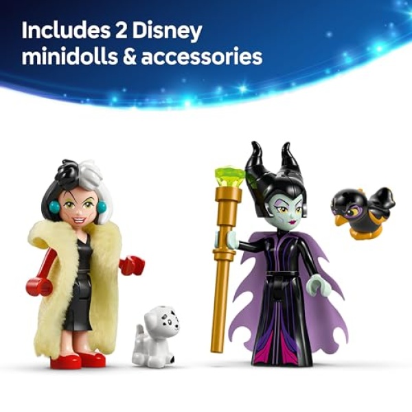 LEGO Disney Villains Maleficent & Cruella De Vil Dress 43262 - Image 6