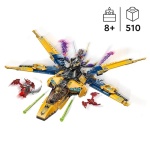 LEGO NINJAGO Ras and Arin's Super Storm Jet Ninja Toy 71833