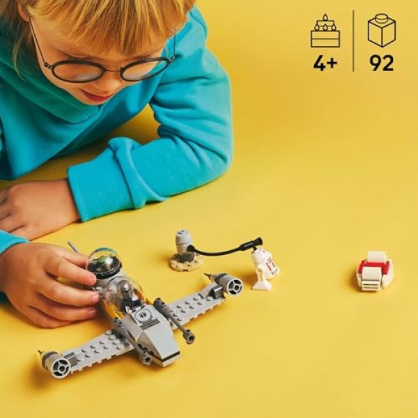 LEGO Star Wars Mando and Grogu's N-1 Starfighter Set 75410 - Image 4