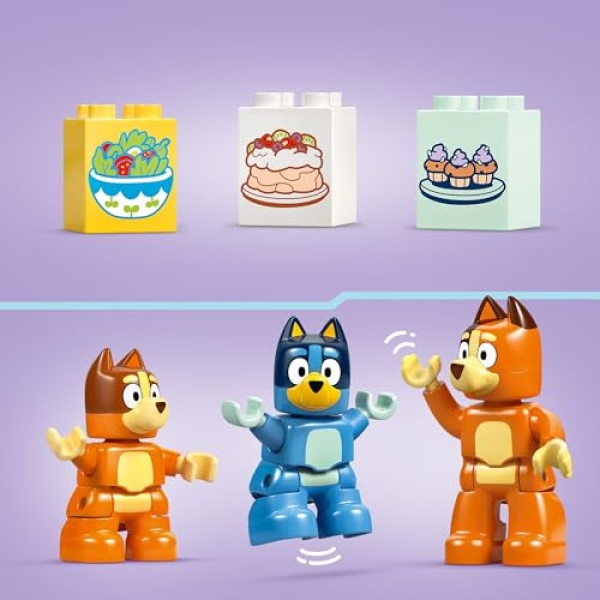 LEGO DUPLO Bluey Bluey's Family House with Memory Game 10459 - Image 4