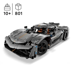 LEGO Technic Koenigsegg Jesko Absolut Grey Hypercar 42173