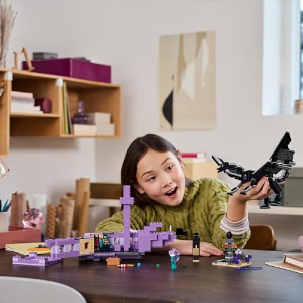 LEGO Minecraft The Ender Dragon and End Ship Toy Set 21264