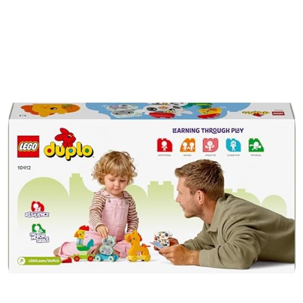 LEGO DUPLO My First Animal Train Toddler Learning Toys 10412 - Image 6