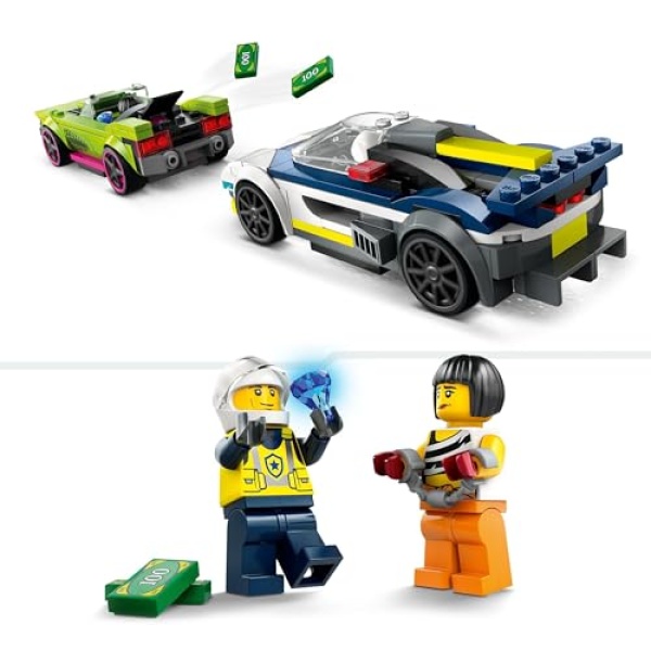 LEGO City Police Car Muscle Car Chase 60415 - Image 4