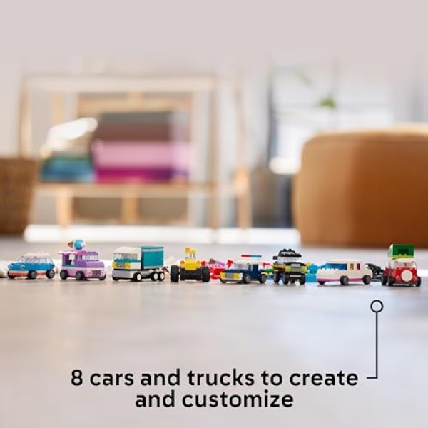 LEGO Classic Creative Vehicles with Car and Truck Toys 11036 - Image 3