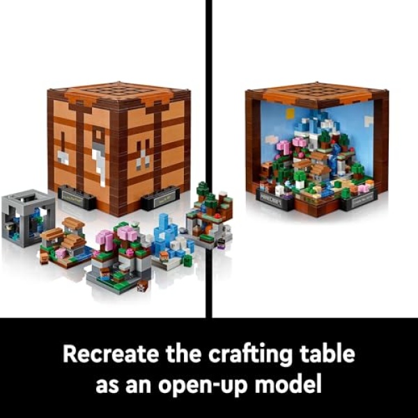 LEGO Minecraft The Crafting Table model Set for Adults 21265 - Image 2