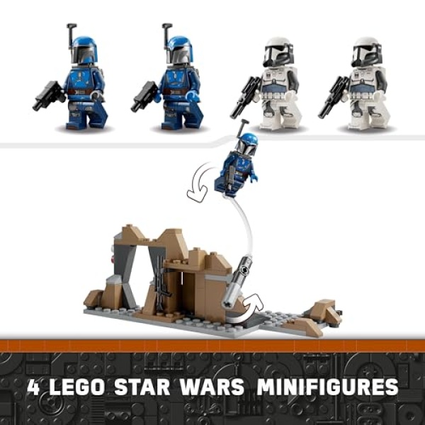 LEGO Star Wars Ambush on Mandalore Battle Pack Set 75373 - Image 6