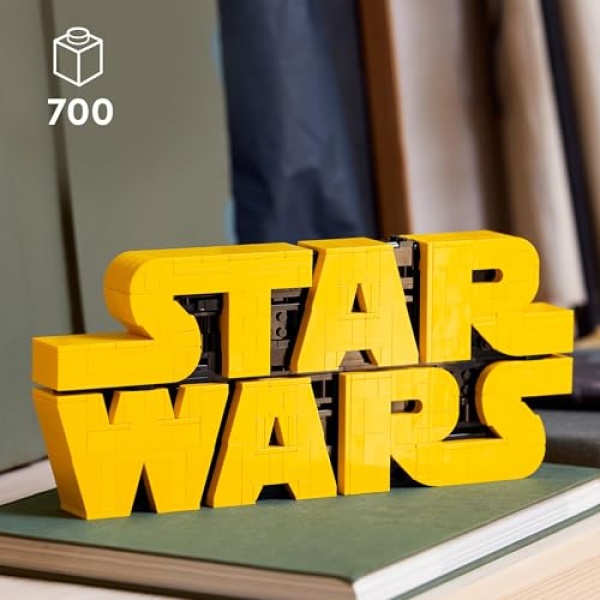 LEGO Star Wars Brick-Built Star Wars Logo Sign Set 75407