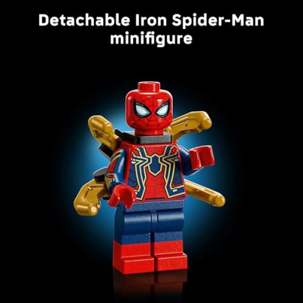 LEGO Marvel Iron Spider-Man Bust Avengers Building Set 76326 - Image 8