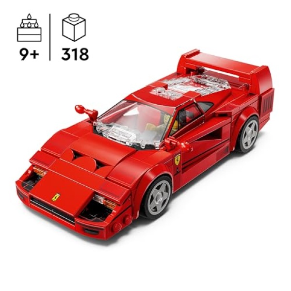 LEGO Speed Champions Ferrari F40 Supercar Vehicle Toy 76934 - Image 2