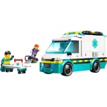LEGO City Emergency Ambulance Toy Set with Minifigures 60451