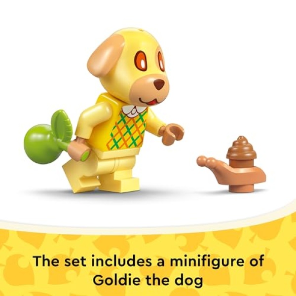 LEGO Animal Crossing Goldie's Cosy House Building Set 77058 - Image 5