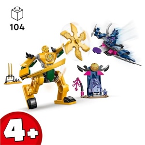 LEGO NINJAGO Arin's Battle Mech Action Figure Toy Set 71804
