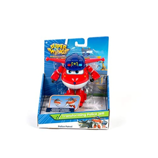 Super Wings Transforming Character Police Jett - Image 4