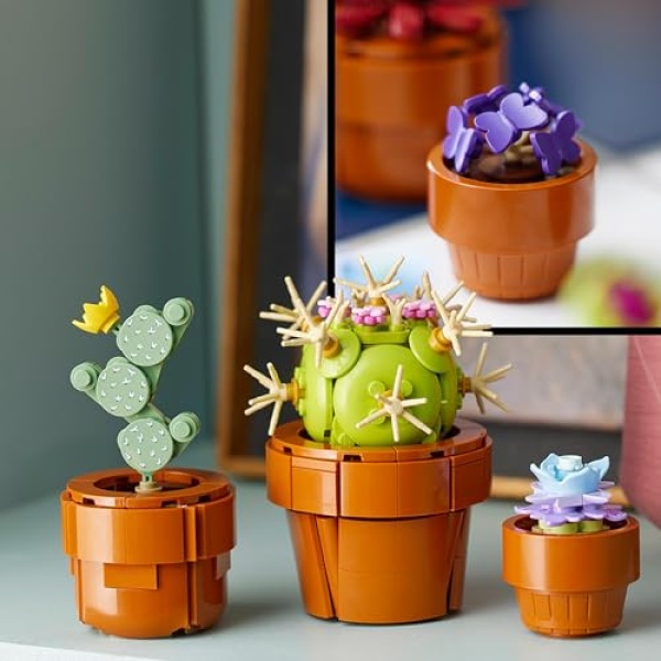 LEGO Icons Tiny Plants Flowers Botanical Set 10329 - Image 4