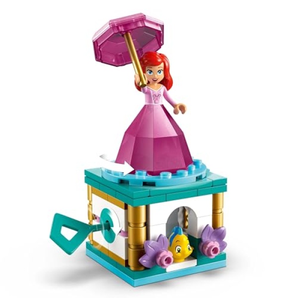 LEGO Disney Princess Twirling Ariel Building Toy Set 43259 - Image 3