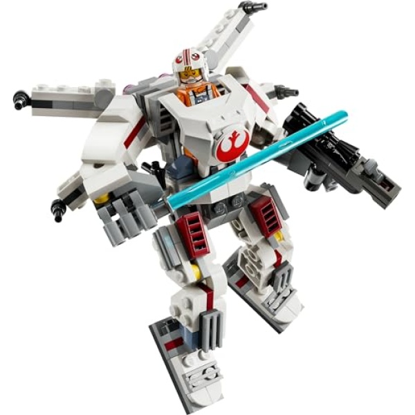LEGO Star Wars Luke Skywalker X-Wing Mech Building Toy 75390 - Image 3
