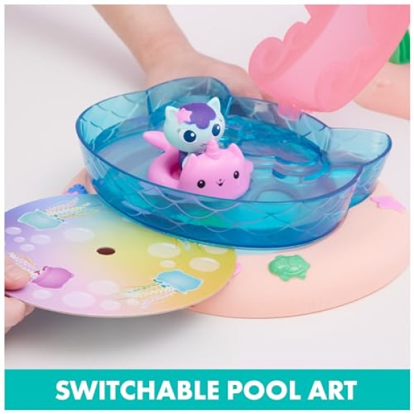 Gabby's Dollhouse Pool Party Playset - Image 8