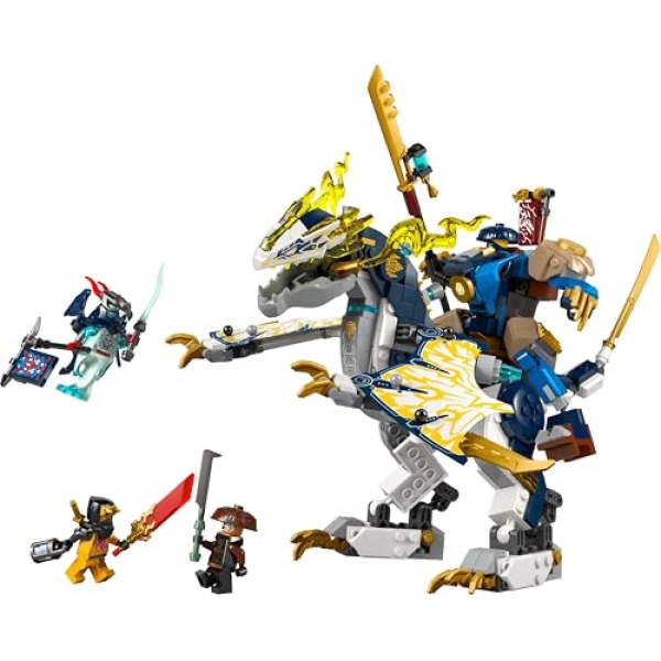LEGO NINJAGO Rogue's Mech Dragon Rider Ninja Toy Set 71843