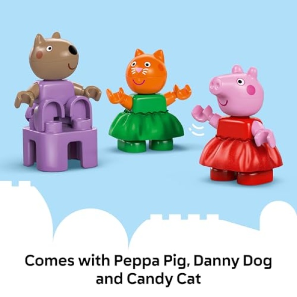 LEGO DUPLO Peppa Pig Funfair Toddler Learning Toy 10453 - Image 5