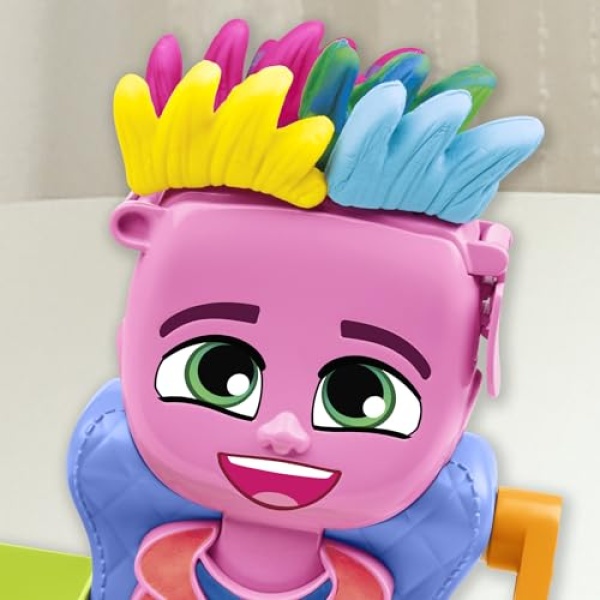 Play-Doh Hair Stylin' Salon 6 Tubs & 7 Accessories Playset - Image 8