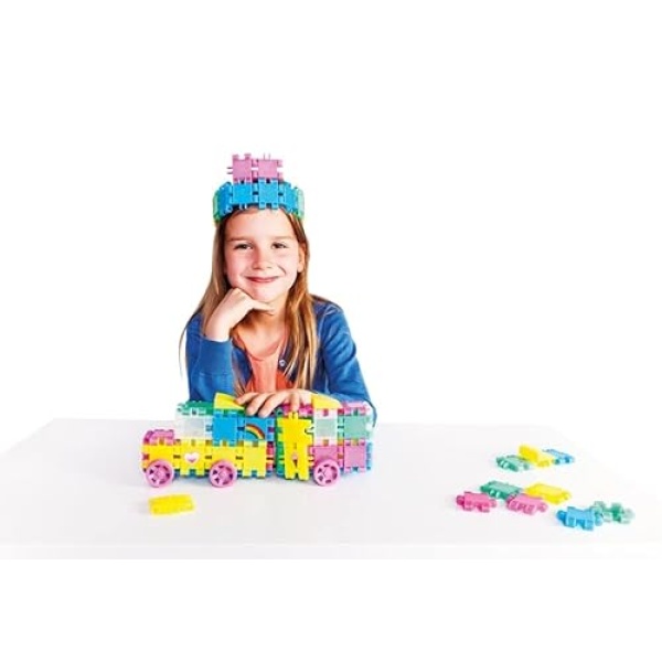 Clics Bucket 8 in 1 Glitter Click and Play 175 Pieces - Image 3