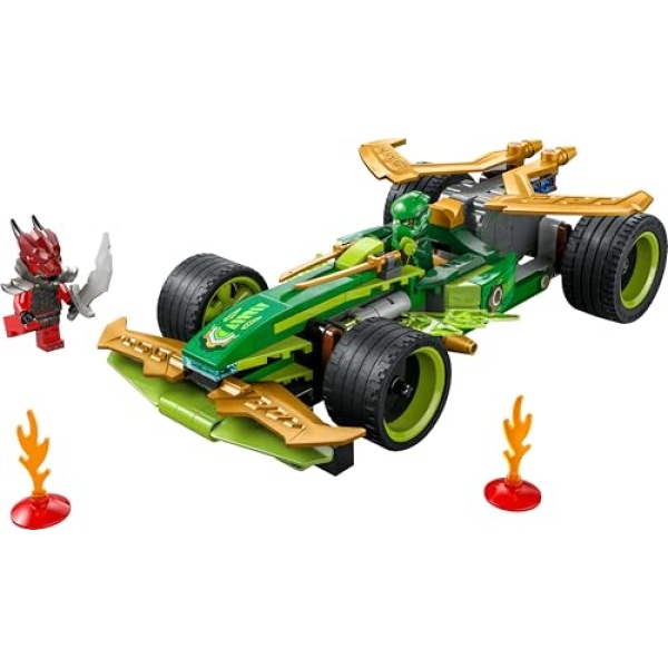 LEGO NINJAGO Lloyd's Pull-Back Race Car Toy, Ninja Set 71828 - Image 3