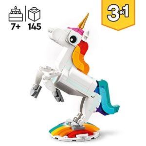 LEGO Creator 3 in 1 Magical Unicorn Toy Animal Playset 31140