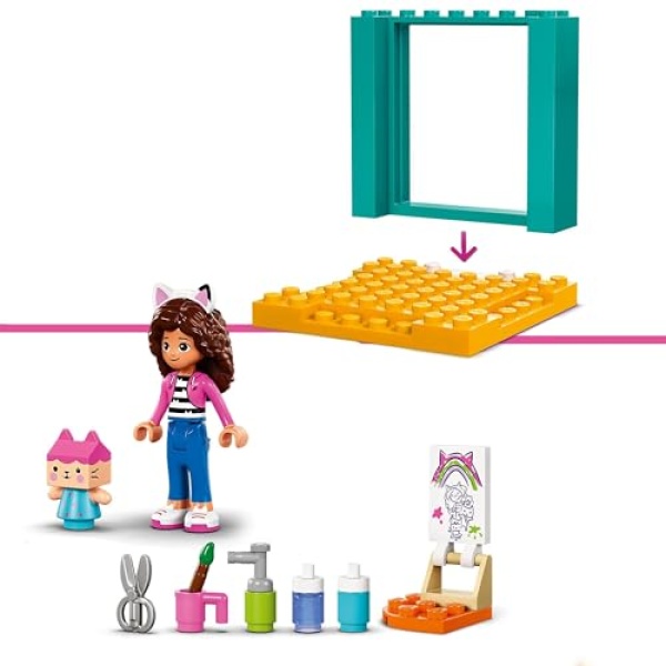 LEGO Gabby's Dollhouse Crafting with Baby Box Toy Set 10795 - Image 2