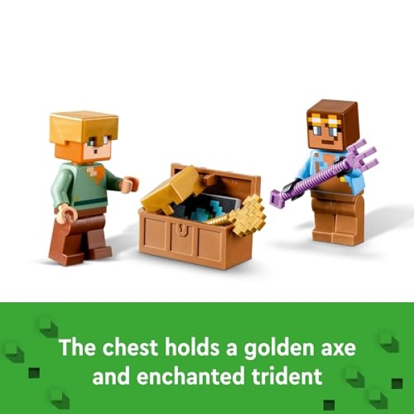 LEGO Minecraft The Armoury Toy with Character Figures 21252 - Image 6