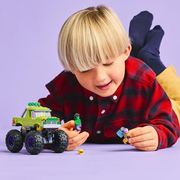 LEGO Marvel The Hulk Truck vs. Thanos Building Toy Set 76312 - Image 6