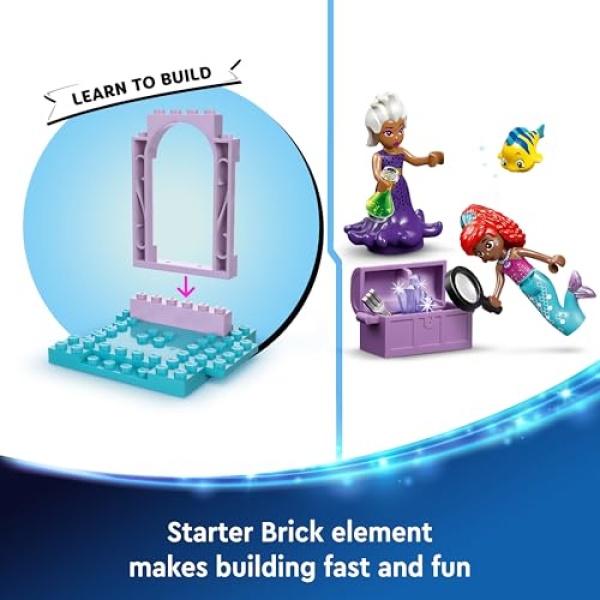 LEGO Disney Princess Ariel's Crystal Cavern Set 43254 - Image 4