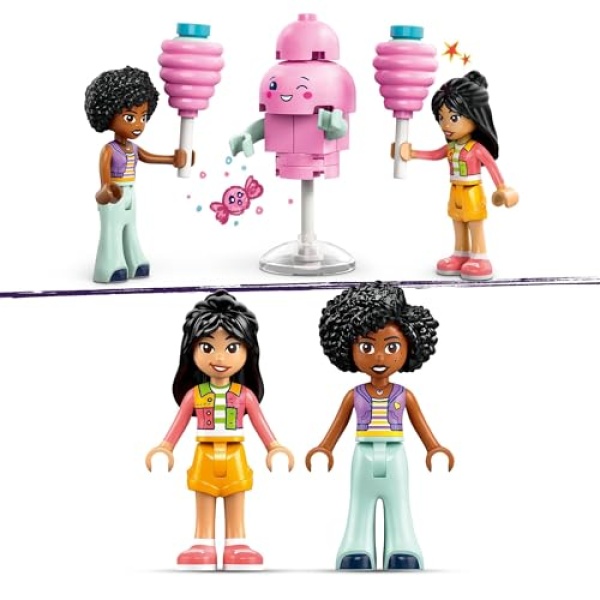 LEGO Friends Candyfloss Stand and Scooter Food Toy Set 42643 - Image 4