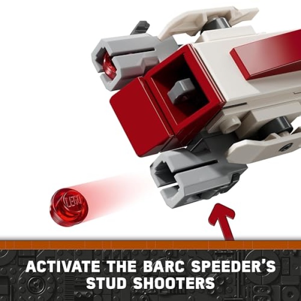 LEGO Star Wars: BARC Speeder Escape Building Toy Set 75378 - Image 6