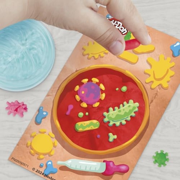 Play-Doh Light & Look Microscope with 5 Tubs & Accessories - Image 7