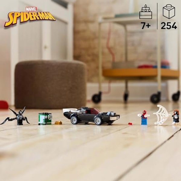 LEGO Marvel Spider-Man vs. Venom Muscle Car Playset 76309 - Image 4