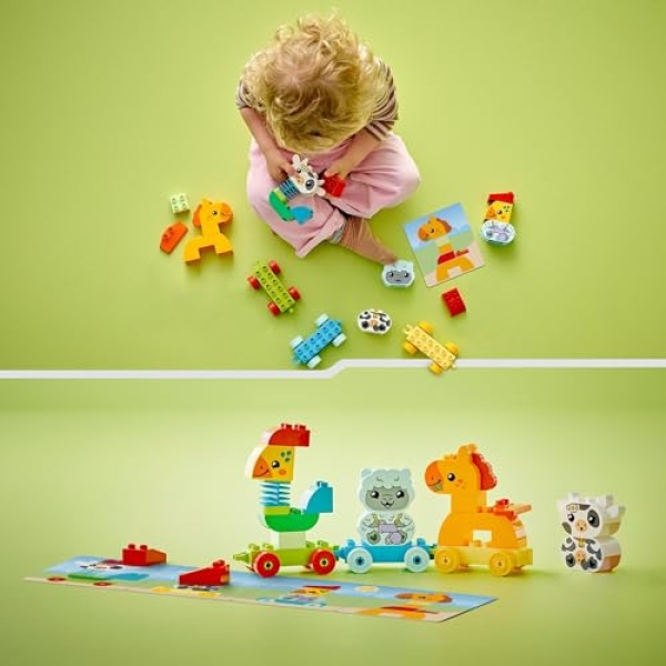 LEGO DUPLO My First Animal Train Toddler Learning Toys 10412 - Image 3