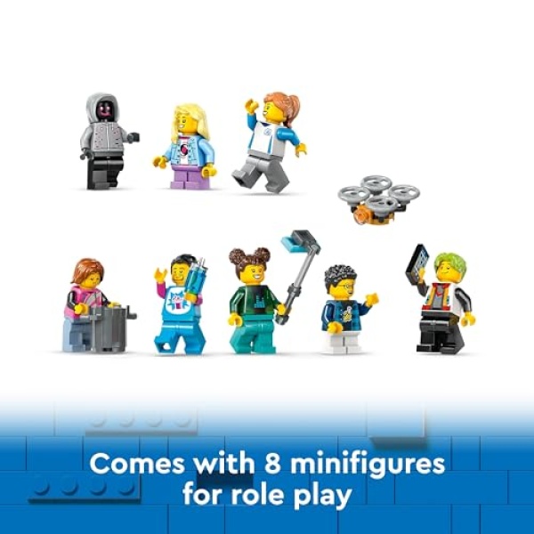 LEGO City Robot World Roller-Coaster Park Creative Toy 60421 - Image 6