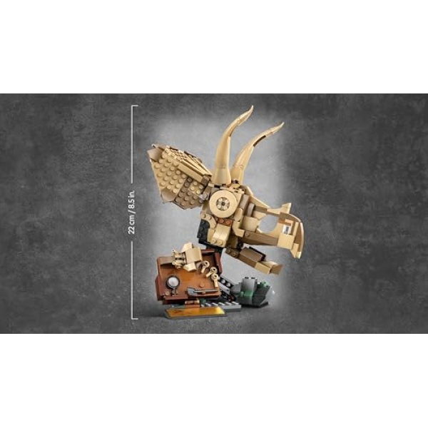LEGO Jurassic World Dinosaur Fossil: Triceratops Skull 76969 - Image 8